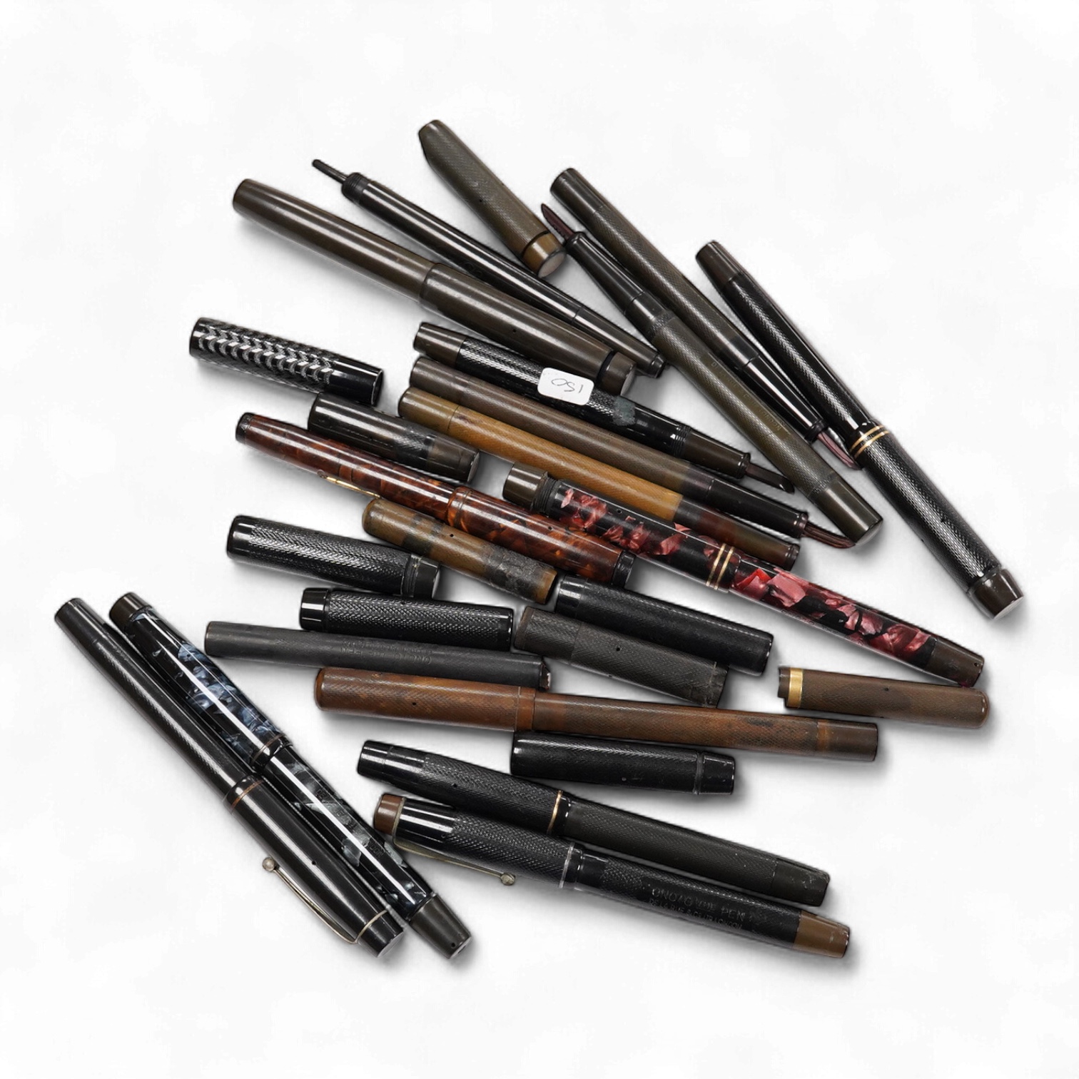 A small collection of D.L.R. Onoto spares